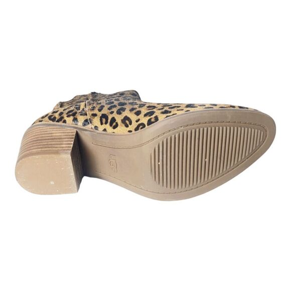 UGG Kingsburg "Leopard" Ankle Boot Size 9 - Picture 8 of 10